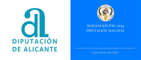 Subvención PAC 2024 Diputación Alicante FEDERACIÓN DE COLOMBICULTURA