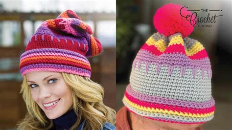 Valentines Crochet Hat in 2 Ways + Tutorial | The Crochet Crowd