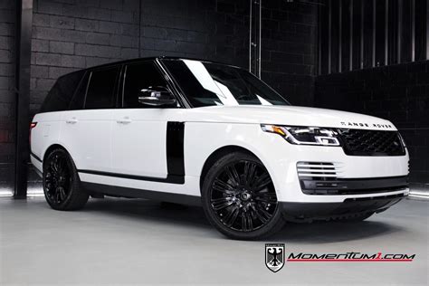 Used 2019 Land Rover Range Rover Supercharged Black Package For Sale ...