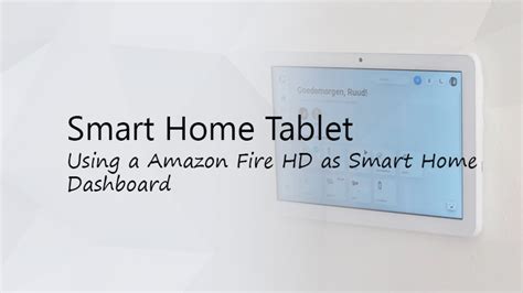 Beste Smart Home Tablet Dashboard