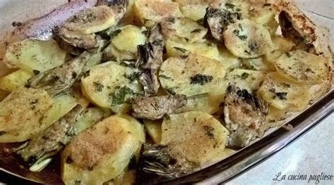 Carciofi E Patate Al Forno La Cucina Pugliese