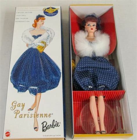 Gay Parisienne Redhead Barbie Doll Collector Request Series Grant A Wish Mi Ebay In