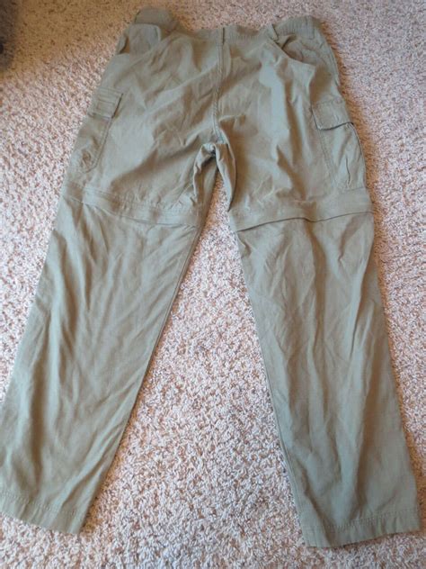 Rei Men’s Convertible Zip Cargo Hiking Pants Shorts N Gem