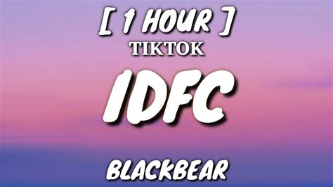 Idfc Slowed Blackbear Lyrics 1 Hour Loop I M Only A Fool For You