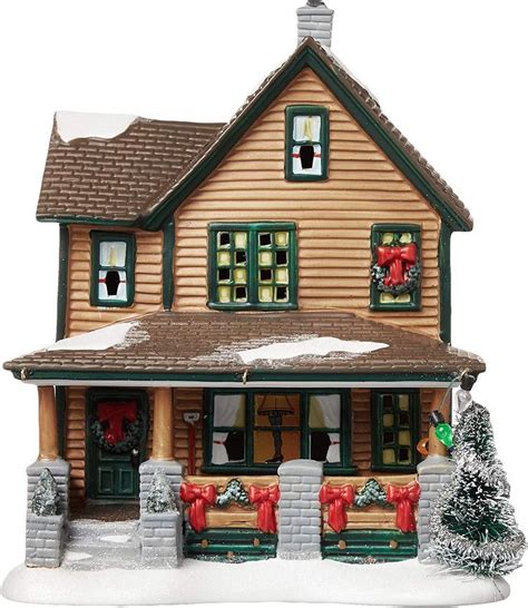 Department 56 Christmas Story Village Ralphies House Lit Building