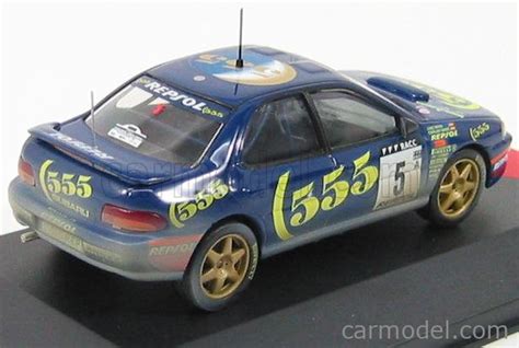 EDICOLA SAINZn05 Scale 1 43 SUBARU IMPREZA N 5 WINNER RALLY CATALUNYA