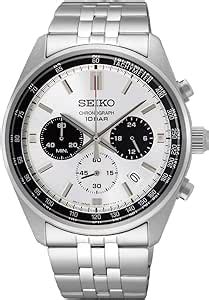 Seiko Herren Analog Quarz Uhr Mit Edelstahl Armband Ssb P Amazon