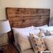 Rustic Reclaimed Wood Headboard Bed Bedroom Double King Queen Etsy