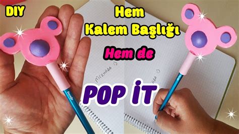 Okula D N Pop T Kalem Ba Li I Yapimi Okula D N Diy Diy F Dget