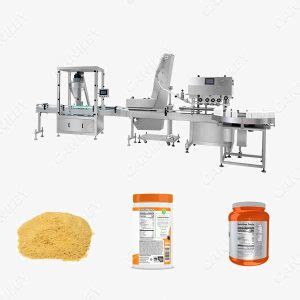 PLC Automatic Powder Filling Machine For Nutrition Powder 5 5000g