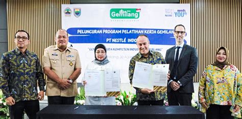 Nestle Indonesia Dan Pemkab Batang Luncurkan Program Pelatihan Kerja