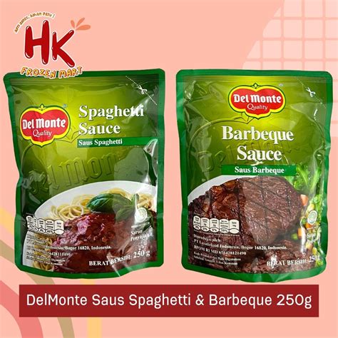 Jual Del Monte Saus Spaghetti Barbeque Gr Delmonte Lafonte Bumbu