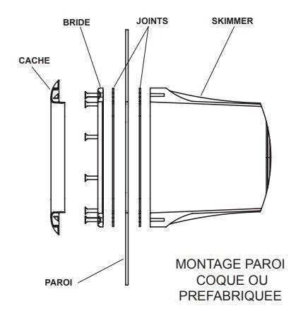 Skimmer Weltico Design Blanc B Ton Liner Coque A Id Piscine