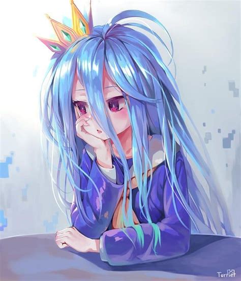 shiro art - NoGameNoLife | No game no life, Anime, Cute anime character