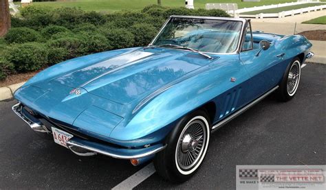 TheVetteNet 1965 Corvette Convertible Nassau Blue