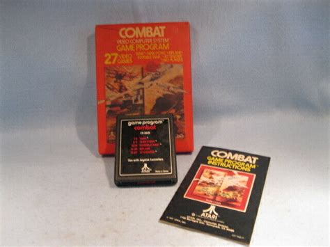 Atari Combat Game Program Ebay