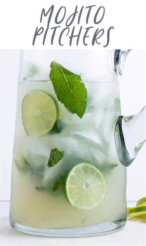 This Easy Mojito Pitcher Recipe Makes A Great Batch Cocktail For Your