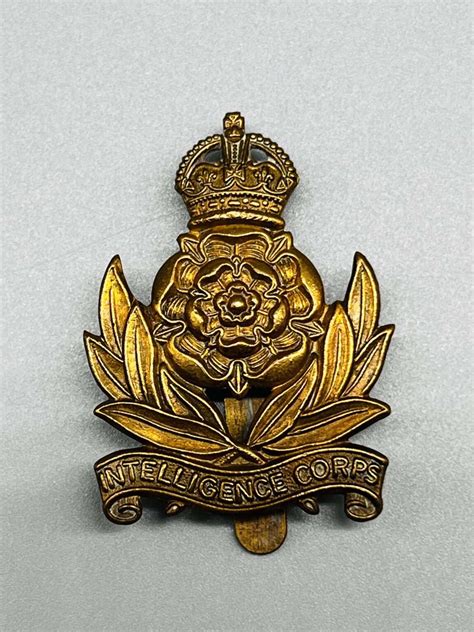 Intelligence Corps Intelligence Corps Cap Badge I WW2 Militaria