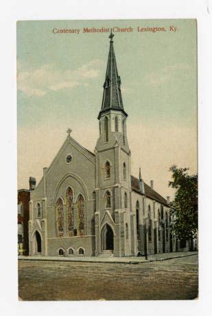 "Centenary Methodist Church, Lexington, Ky." :: Ronald Morgan Postcard ...