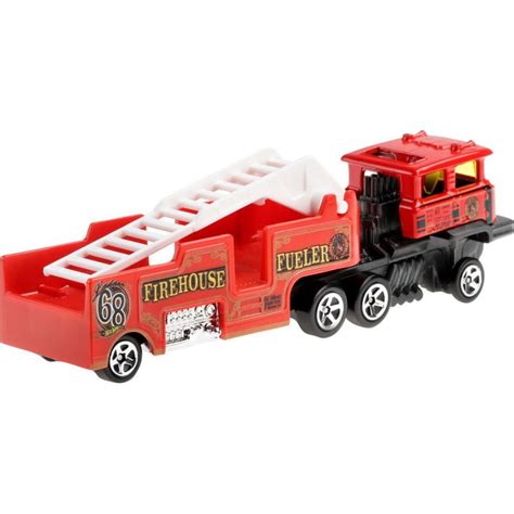 Количка Hot Wheels Track Stars Firehouse fueler Toyzz Shop