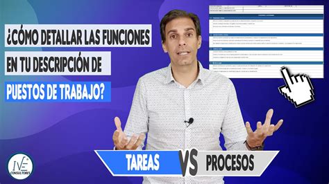 Funciones En La Descripcion De Un Puesto De Trabajo Tareas Vs