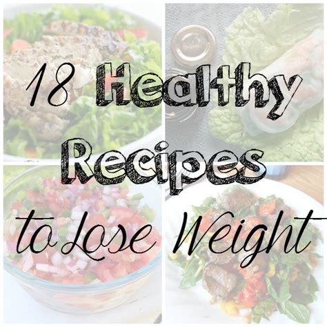 healthy recipes  lose weight tastefully eclectic