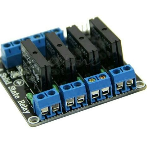 Jual Ssr Solid State Relay Module Channel V Dc High Level For