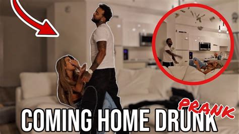 Coming Home Drunk Prank On Girlfriend Youtube