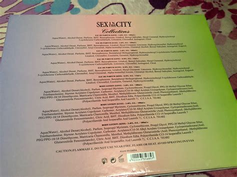 Authentic Sex In The City Perfume Set Beauty Personal Care Fragrance Deodorants On Carousell