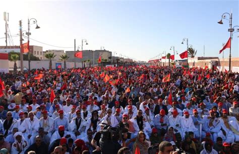 Sit in à Es Semara pour dénoncer lagression terroriste immonde