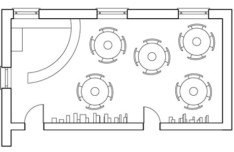 Cafe Floor Plan | Decorticosis