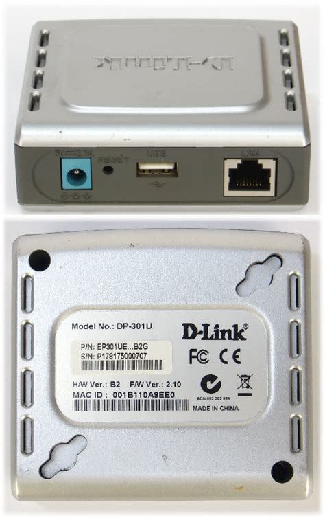 D-Link DP-301U Printserver USB LAN Netzwerk-Printserver & Netzwerk-10037765