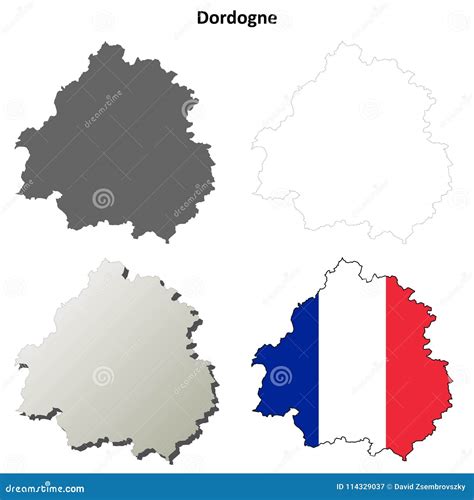 map of the dordogne region 3