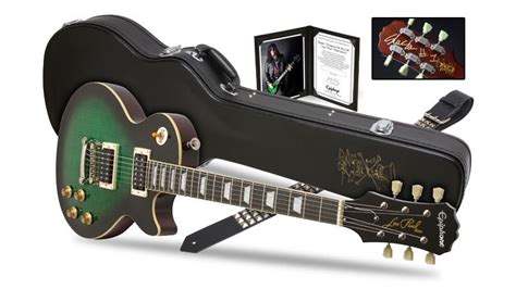 Epiphone Unveils Anaconda Burst Finished Slash Les Paul Standard Plus