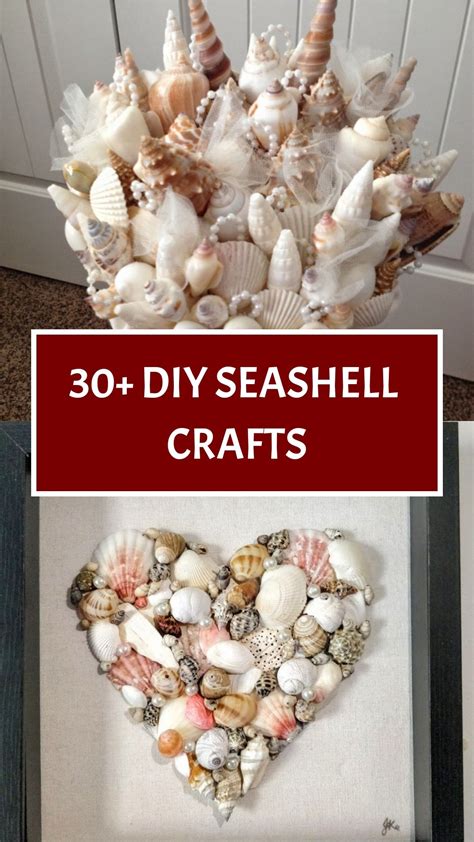 30+ DIY Seashell Crafts | Seashell crafts, Beach crafts diy, Seashell ...