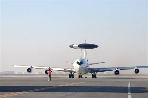 Photo Essay E Sentry Awacs Departs For Combat Mission U S Air