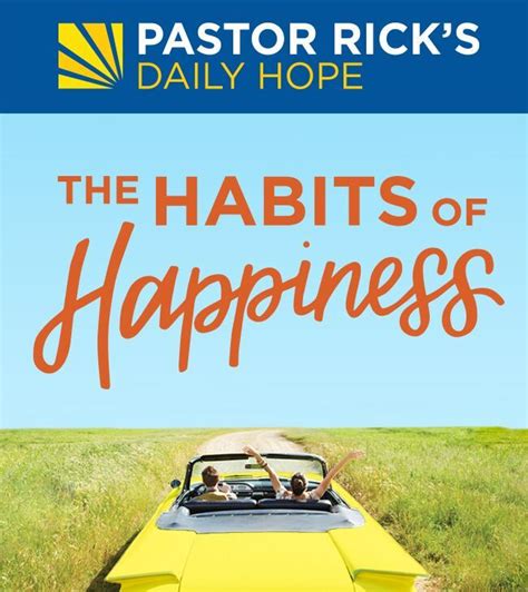 How To Keep Your Heart Happy Part Pastor Rick S Daily Hope