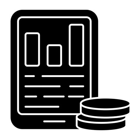 An Icon Design Of Mobile Data Analytics 23897794 Vector Art At Vecteezy