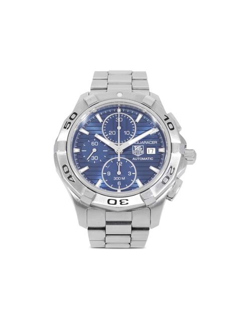 TAG Heuer pre-owned Aquaracer 300M Chronograph 42mm - Farfetch