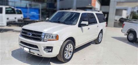 Ford Expedition Limited 4x2 Max Usado 2017 Color Blanco Precio 565 000