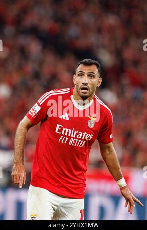 Vangelis Pavlidis C Of Sl Benfica Seen In Action During The Uefa