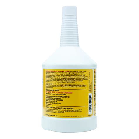 Red Line Synthetic 75W-85 Gear Oil - MyParts Nigeria