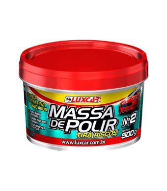 Massa De Polir Tira Riscos Branca E Extra Fina Luxcar 500g