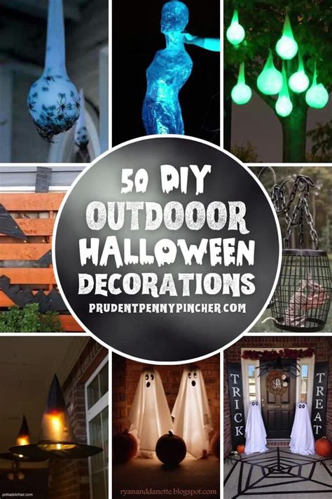 50 Cheap And Easy Diy Outdoor Halloween Decorations Video Video