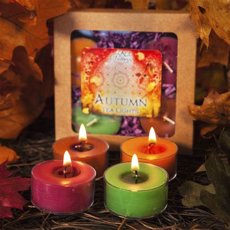 Sage Goddess Autumn Intention Tea Lights For A Season Of Warmth