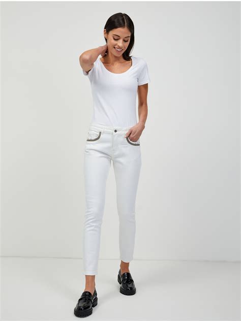 Wei E Verk Rzte Jeans Im Skinny Fit Orsay Orsay At Der Offizielle E