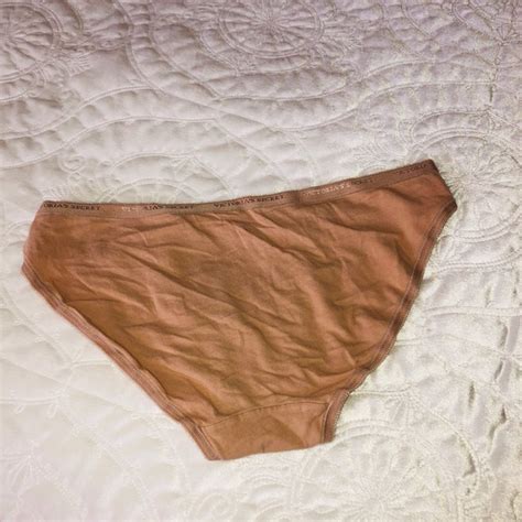 Victoria S Secret Intimates Sleepwear Victoria Secret Nude Low Rise Bikini Panties M