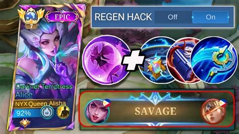 ALICE GOT UNLIMITED MANA HP REGEN SECRET HACK BUILD FULL MANA