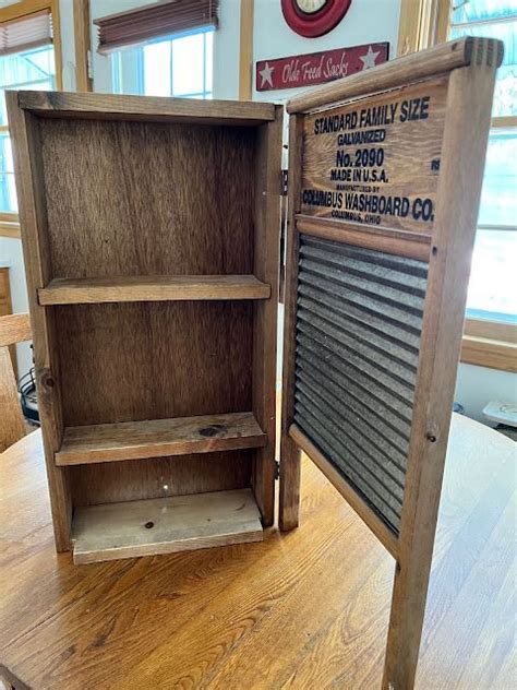 Washboard Cabinet Makeover With Diy Decor Projects