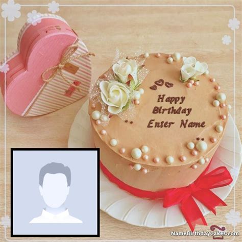 Happy Birthday Brother Images Of Cake With Photo